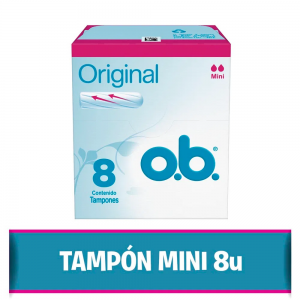O.B. TAMPONES x 8u MINI
